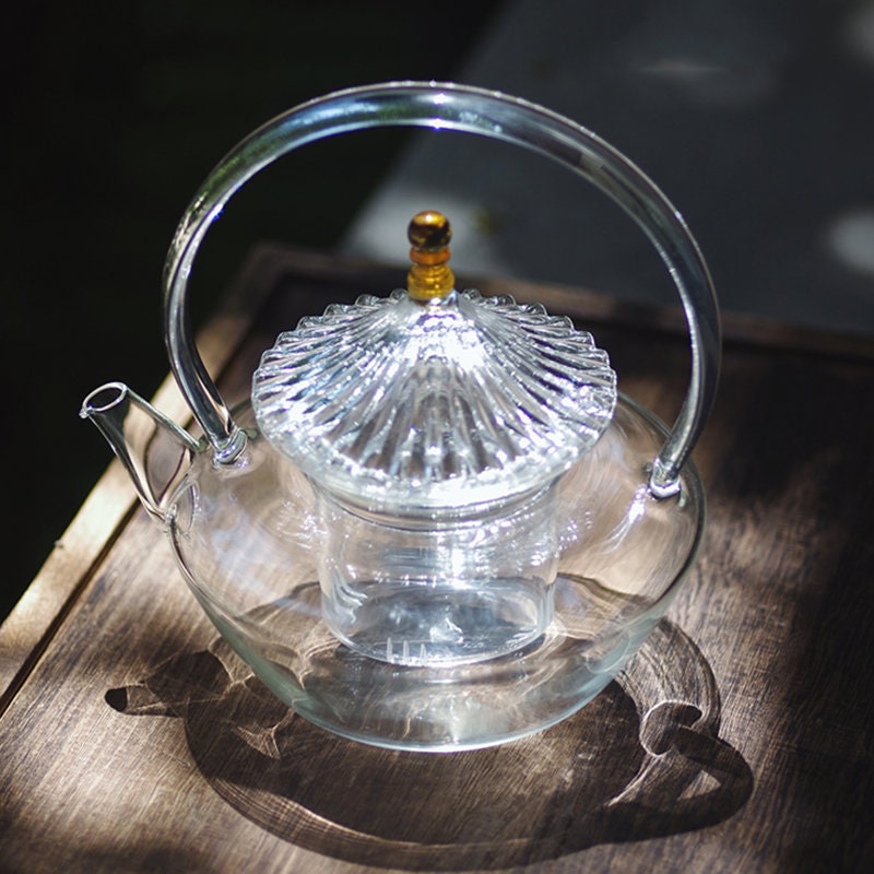 Glass teapot | Lift teapot | Open flame high temperature teapot | Kettle | Steam teapot | Flower teapot | Tea party tea sets