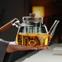 Glass teapot | glass kettle | electric ceramic stove glass steaming teapot | tea party set | afternoon tea set | birthday gift